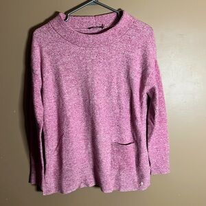 Viscose blend sweater pocket